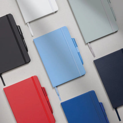 Sam A5 RCS certified bonded leather classic notebook - hospitality
