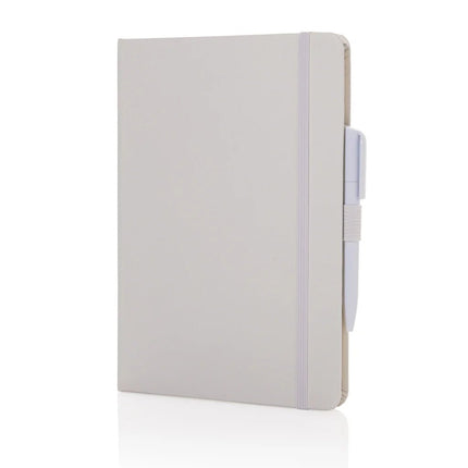 Sam A5 RCS certified bonded leather classic notebook - hospitality