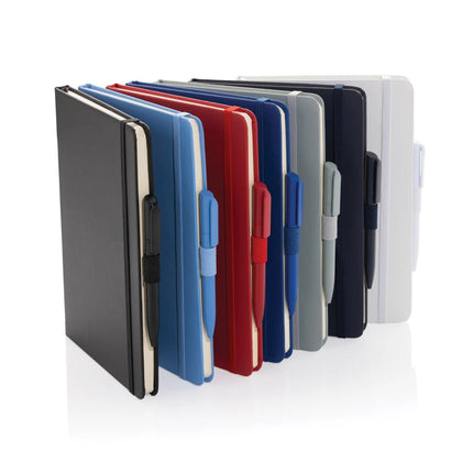 Sam A5 RCS certified bonded leather classic notebook - hospitality