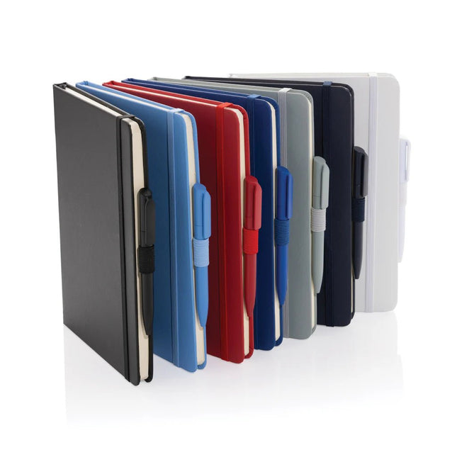 Sam A5 RCS certified bonded leather classic notebook - hospitality