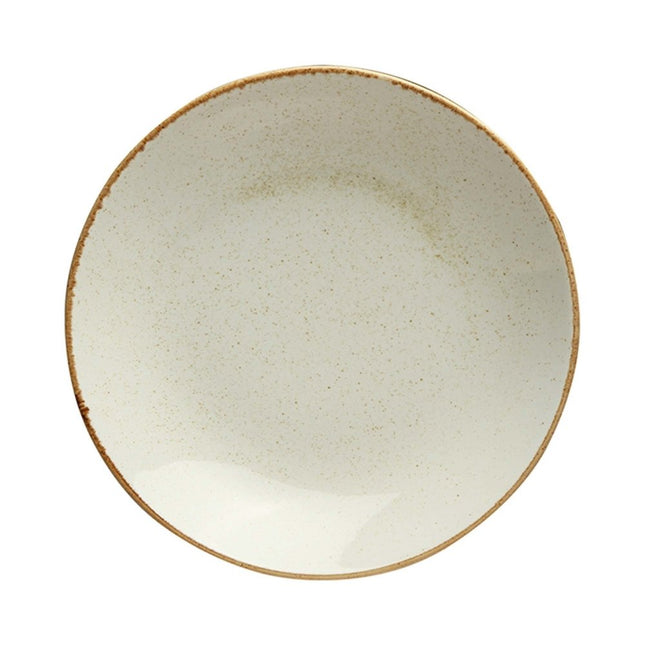 Sand coupe plate, 260mm - hospitality
