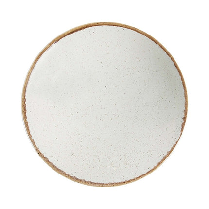Sand deep plate, 200x(H)51mm - hospitality