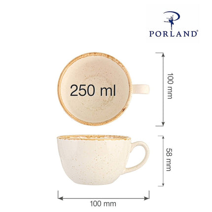 Sand elegant cup, 250ml - hospitality