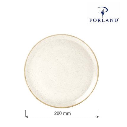 Sand pizza plate, 280mm - hospitality
