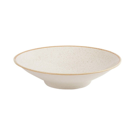 Sand plate on foot , 260x(H)62mm - hospitality