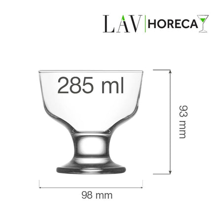 Santiago ice cream & dessert cup 285 ml, LAV - hospitality