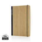 FSC® bamboo,Paper / black / 20 x 14 x 1.6 cm