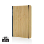 FSC® bamboo,Paper / blue / 20 x 14 x 1.6 cm