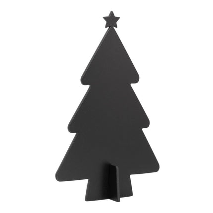 Securit® 30 Festive 3D Table Chalkboards (Tree, Deer & Santa) + Gold & Silver Markers Christmas Table Set | Hospitality Trade Pack - hospitality