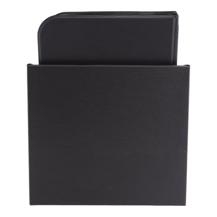 Securit® A4 Essential Menu Holder Box Set 10 pcs – Black 27,5x34,5x19,5cm – Pack of 2 | Restaurant Menu Covers - hospitality