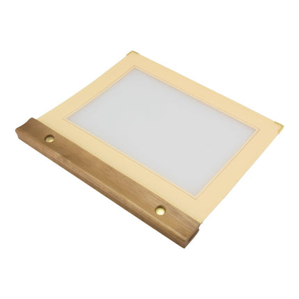 Securit® A5 Wood Menu Holder in Beige 20,5x23,5x1,5cm – Pack of 10 | Restaurant Menu Covers - hospitality