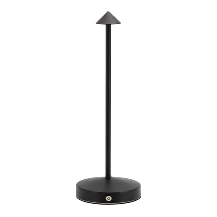 Securit® Angelina Table Lamps Black (Pack of 6) + 10-Port Multicharger Lighting Set | Hospitality Trade Pack - hospitality