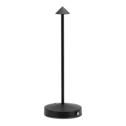 Securit® Angelina Table Lamps Black (Pack of 6) + 10-Port Multicharger Lighting Set | Hospitality Trade Pack - hospitality