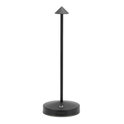 Securit® Angelina Table Lamps Black (Pack of 6) + 10-Port Multicharger Lighting Set | Hospitality Trade Pack - hospitality