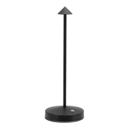 Securit® Angelina Table Lamps Black (Pack of 6) + 10-Port Multicharger Lighting Set | Hospitality Trade Pack - hospitality
