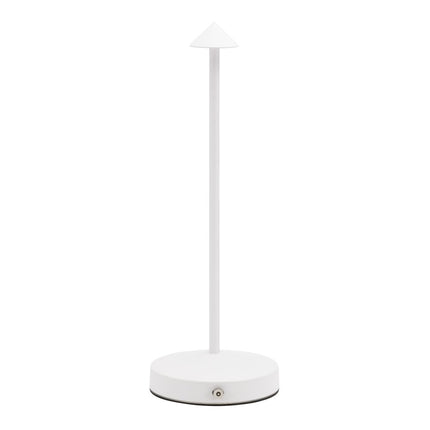 Securit® Angelina Table Lamps White (Pack of 6) + 10-Port Multicharger Lighting Set | Hospitality Trade Pack - hospitality
