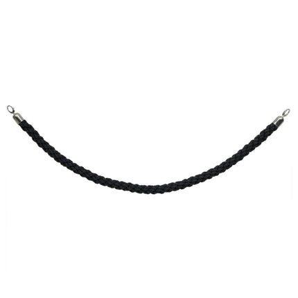 Securit Barrier Systems Classic Ropes Black 59.5 x 4 x 4 cm Pack Of 5 - hospitality
