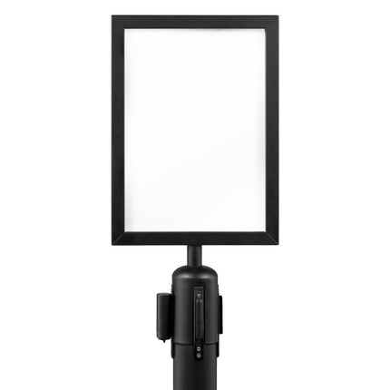 Securit Barriers Retractable Sign Black 47x24x8 Cm Pack Of 5 - hospitality
