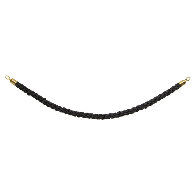 Securit Barriers Systems Classic Ropes Black 59 5x4x4 Cm Pack Of 5 - hospitality