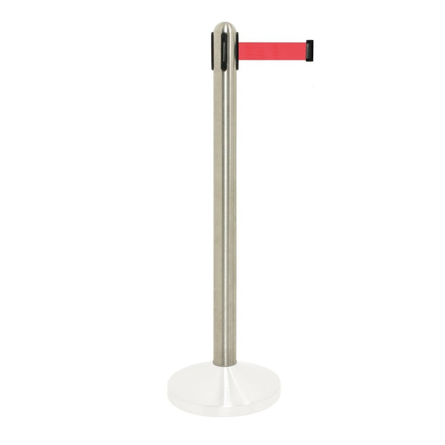 Securit Barriers Systems Retractable Stainless Steel 96x7x7cm - hospitality