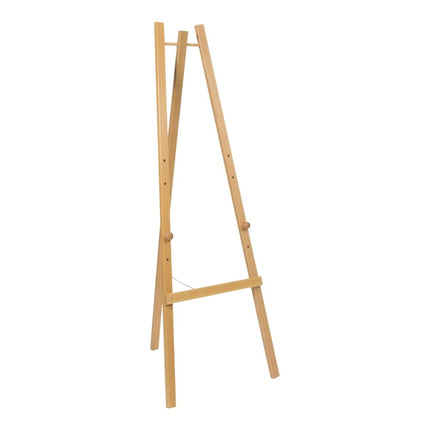 Securit® Beech Easel 165 cm + Beech Chalkboard 70x90 cm + Waterproof Markers Easel Chalkboard Set | Hospitality Trade Pack - hospitality
