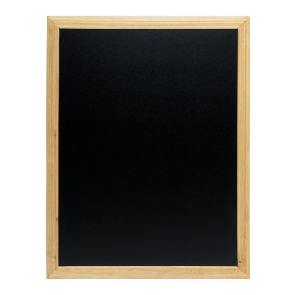 Securit® Beech Easel 165 cm + Beech Chalkboard 70x90 cm + Waterproof Markers Easel Chalkboard Set | Hospitality Trade Pack - hospitality