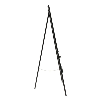 Securit® Black Easel 165 cm + Black Chalkboard 70x90 cm + Waterproof Markers Easel Chalkboard Set | Hospitality Trade Pack - hospitality
