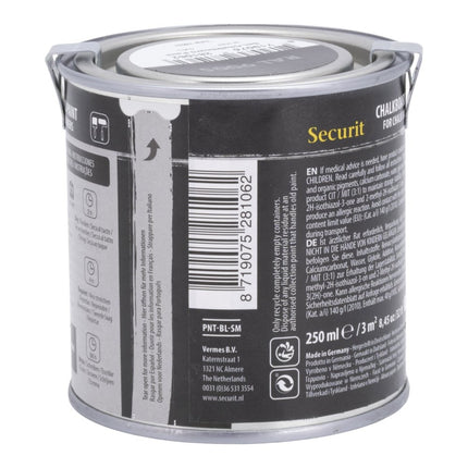 Securit® Black Paint 250 ml + Waterproof Markers + Stencils + Cleaner Chalk Wall Kit | Hospitality Trade Pack - hospitality