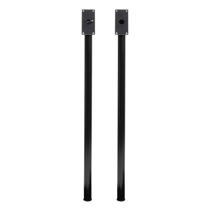 Securit® Black Star XXL 8A4 LED Information Display Set – Display + Poles & Base + Battery | Hospitality Trade Pack - hospitality