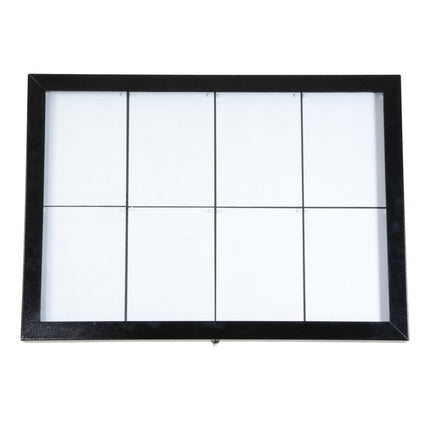 Securit® Black Star XXL 8A4 LED Information Display Set – Display + Poles & Base + Battery | Hospitality Trade Pack - hospitality