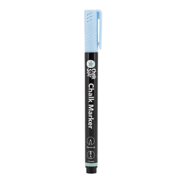 Securit® Chalk Marker Fine Bullet Nib Set of 4 Pastel Colours – Pack of 10 | Professional Chalk Markers - hospitality