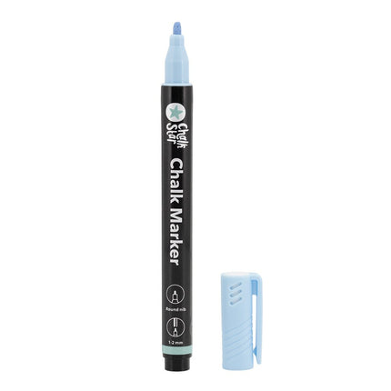 Securit® Chalk Marker Fine Bullet Nib Set of 4 Pastel Colours – Pack of 10 | Professional Chalk Markers - hospitality