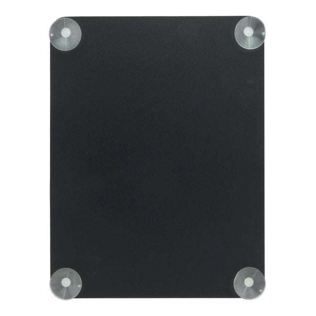 Securit Chalkboard Window Posterframes Black Double Sided Pack Six 36 By 27 Cm - hospitality