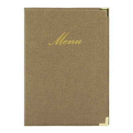Securit® Classic A5 Ivory Menu Set – 10 Menu Holders + 20 Extra Pouches | Hospitality Trade Pack - hospitality