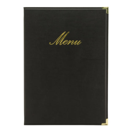 Securit® Classic Black Complete Ready Table Set for 10 Tables – Lamps + Menus + Wine Cards + Bill Presenters + Specials Displays + Table Numbers | Hospitality Trade Pack - hospitality