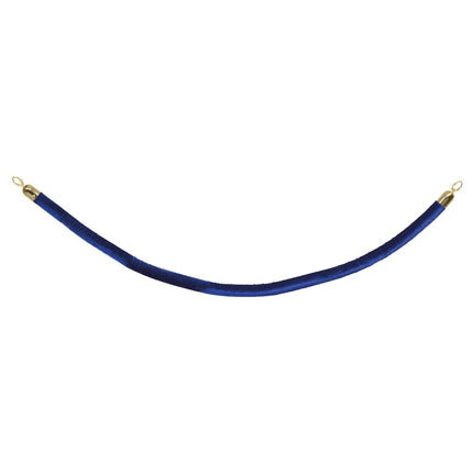Securit® Classic Gold Entrance Barrier Set – 2 Posts & Bases + Blue Velvet Rope | Hospitality Trade Pack - hospitality