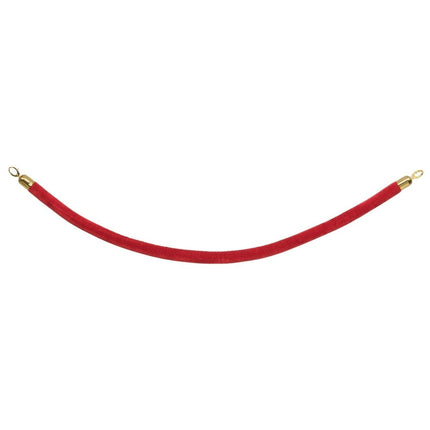 Securit® Classic Gold Entrance Barrier Set – 2 Posts & Bases + Red Velvet Rope | Hospitality Trade Pack - hospitality