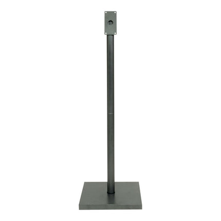 Securit® Coated Steel Gun Grey 3A4 LED Information Display Set – Display + Pole & Base + Battery | Hospitality Trade Pack - hospitality