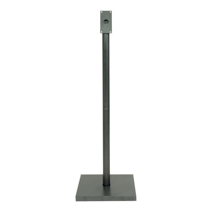 Securit® Coated Steel Gun Grey 6A4 LED Information Display Set – Display + Pole & Base + Battery | Hospitality Trade Pack - hospitality