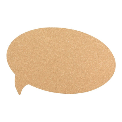 Securit Cork Silhouettes Bubble Cork Board Pack of 6 30.5 x 45.5 x 0.5 cm - hospitality