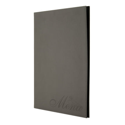 Securit® Design A4 Velvet Menu Suite – 10 Menu Holders + 10 Wine Cards + 10 Bill Presenter Boxes | Hospitality Trade Pack - hospitality