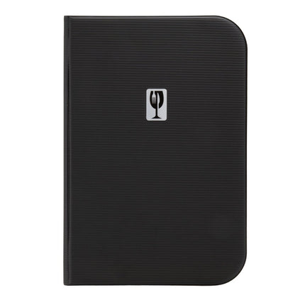 Securit Essential Menu Holders Black 34.5x24x1cm Pack of 10 - hospitality