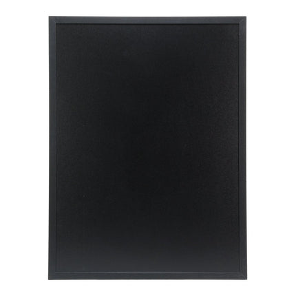 Securit® Extra Large Woody Wall Chalkboard in Black 60x80 cm (Pack of 6) Chalkboard Set – Boards + Waterproof Markers + Cleaner | Hospitality Trade Pack - hospitality