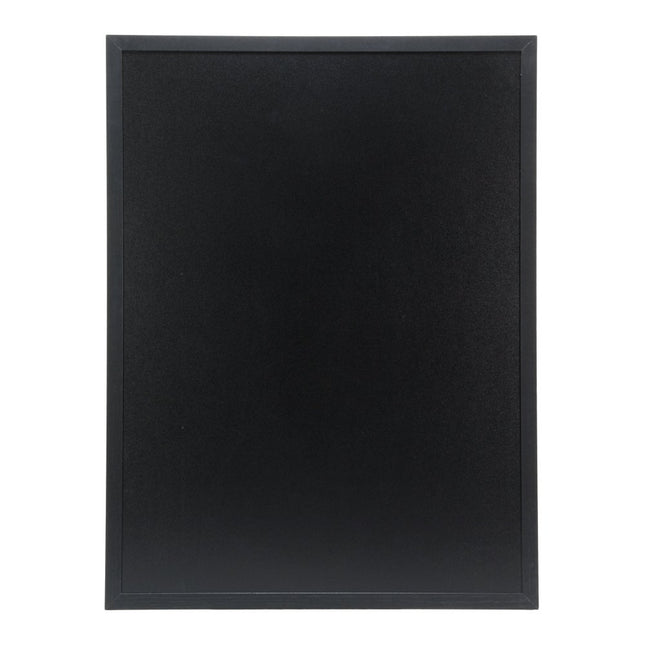 Securit® Extra Large Woody Wall Chalkboard in Black 60x80 cm (Pack of 6) Chalkboard Set – Boards + Waterproof Markers + Cleaner | Hospitality Trade Pack - hospitality