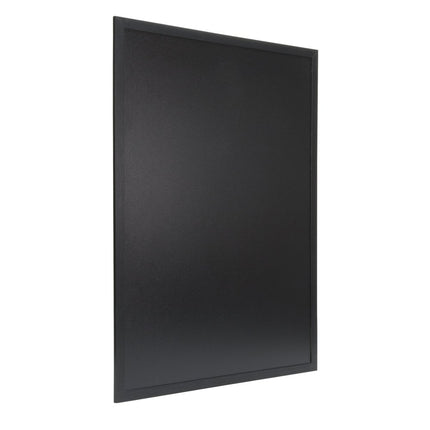 Securit® Extra Large Woody Wall Chalkboard in Black 60x80 cm (Pack of 6) Chalkboard Set – Boards + Waterproof Markers + Cleaner | Hospitality Trade Pack - hospitality