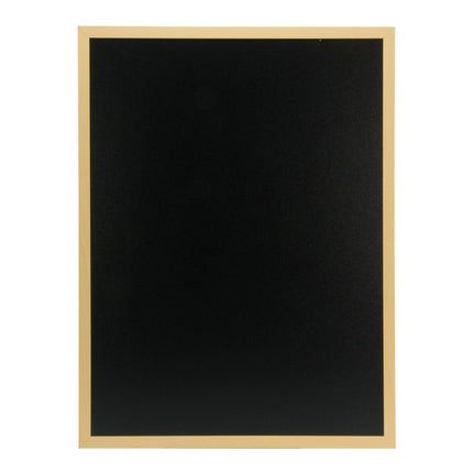 Securit® Extra Large Woody Wall Chalkboard in Teak 60x80 cm (Pack of 6) Chalkboard Set – Boards + Waterproof Markers + Cleaner | Hospitality Trade Pack - hospitality