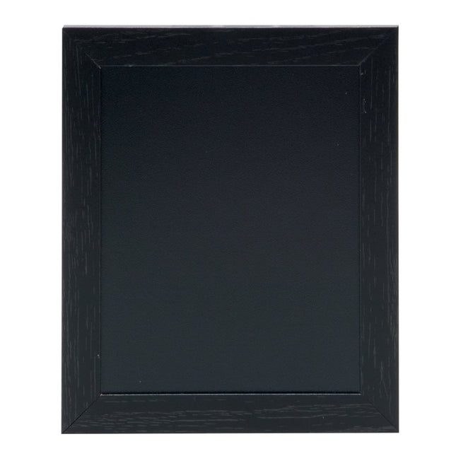 Securit® Extra Small Woody Wall Chalkboard in Black 20x24 cm (Pack of 6) Chalkboard Set – Boards + Waterproof Markers + Cleaner | Hospitality Trade Pack - hospitality