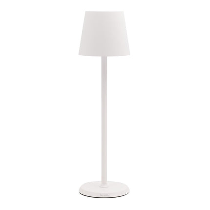 Securit® Feline Table Lamps White (Pack of 6) + 10-Port Multicharger Lighting Set | Hospitality Trade Pack - hospitality