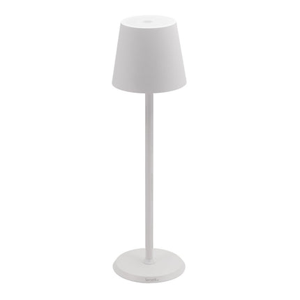 Securit® Feline Table Lamps White (Pack of 6) + 10-Port Multicharger Lighting Set | Hospitality Trade Pack - hospitality