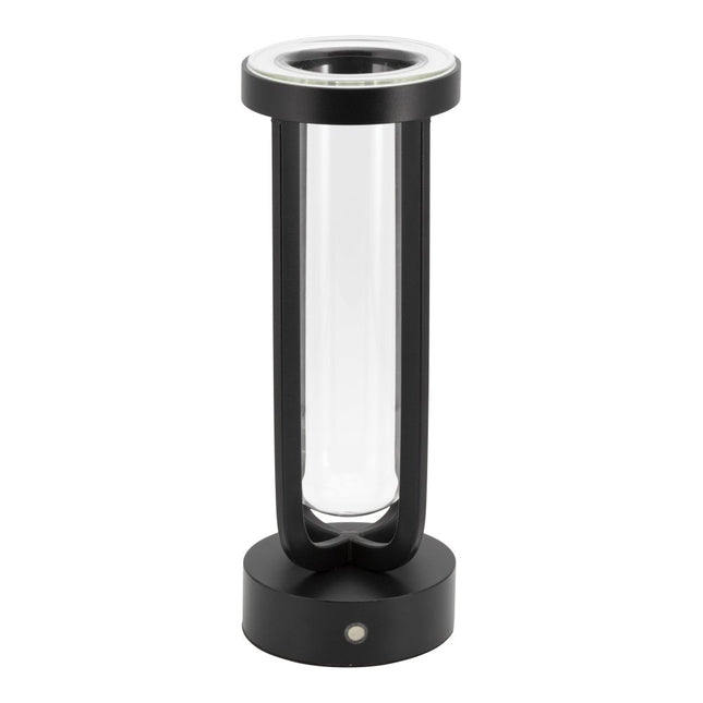 Securit® Florence Table Lamps Black (Pack of 6) + 10-Port Multicharger Lighting Set | Hospitality Trade Pack - hospitality